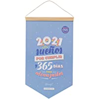 Los mejores  - Calendario de pared - 2021 sueños por cumplir y 365 días para alcanzarlos